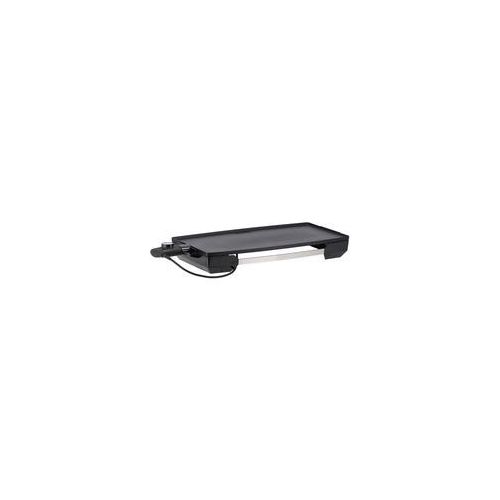 Tischgrill KG 2397, Elektrogrill silber/schwarz, 2.200 Watt