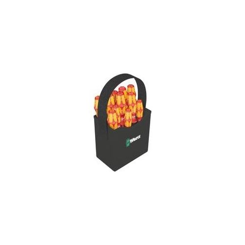 Schraubendreher-Satz Kraftform 2go 100 VDE rot/gelb, 11-teilig, im Köcher Wera 2go 4