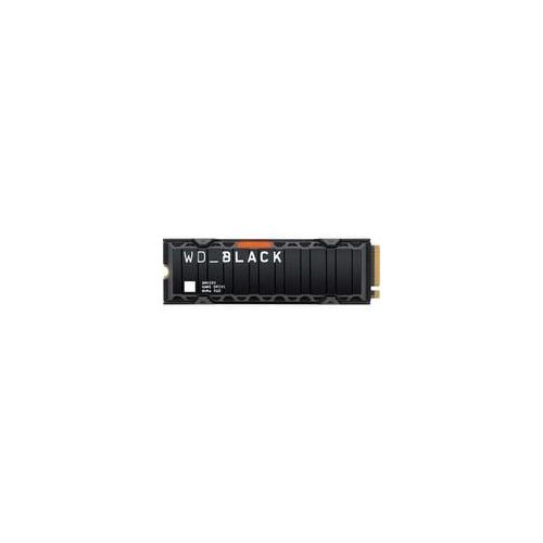 Black SN850X NVMe SSD 1 TB schwarz, PCIe 4.0 x4, NVMe, M.2 2280, Kühlkörper