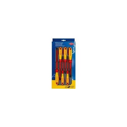 Schraubendreher-Paket 00 20 12 V01 VDE rot/gelb, 6-teilig