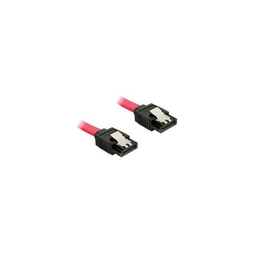 Kabel SATA gerade/gerade 10cm rot