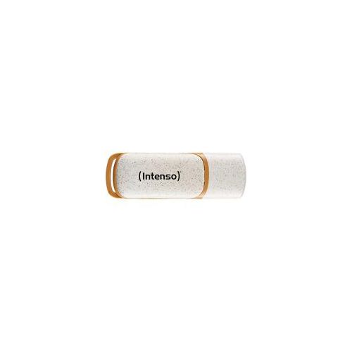 Green Line 32 GB, USB-Stick beige/braun, USB-A 3.2 Gen 1