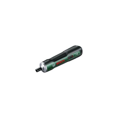 Akkuschrauber PushDrive 3,6Volt grün, mit 32-teiligem Schrauberbit-Set