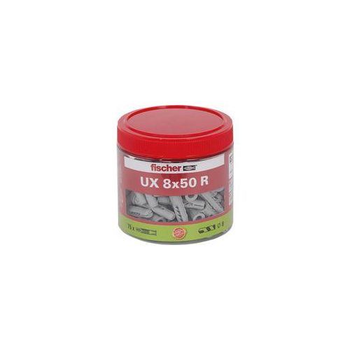 Universaldübel UX 8x50 R, Dose hellgrau, 75 Stück