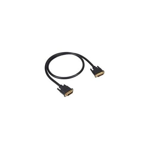 Kabel DVI-D ></noscript> DVI-D (24+1) schwarz, 1 Meter, Dual Link, 24+1