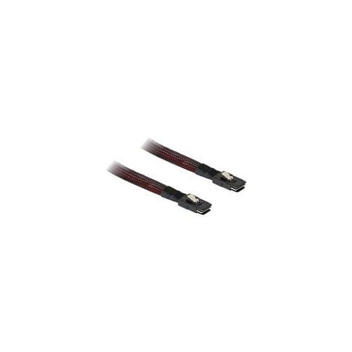 Kabel mini SAS 36pin Stecker-Stecker (SFF 8087) schwarz, 50cm