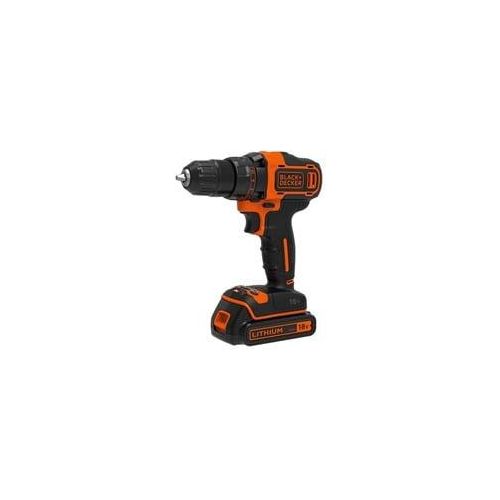 Akku-Bohrschrauber BDCDD186K, 18Volt schwarz/orange, Li-Ionen Akku 1,5 Ah, im Koffer