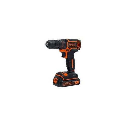 Akku-Bohrschrauber BDCDC18K, 18Volt schwarz/orange, Li-Ion-Akku 1,5Ah, im Koffer