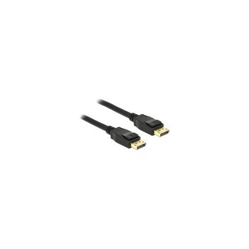 Kabel DisplayPort 1.2 Stecker ></noscript> DisplayPort Stecker 4K schwarz, 3 Meter