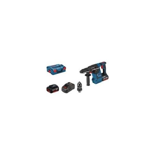 Akku-Bohrhammer GBH 18V-26 F Professional blau/schwarz, 2x Akku ProCORE18V 8,0Ah, L-BOXX