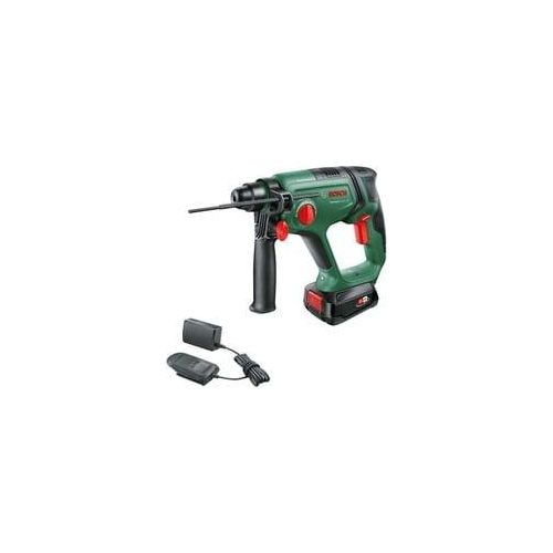 Akku-Bohrhammer UniversalHammer 18V grün/schwarz, Li-Ionen Akku 2,5Ah, Koffer, POWER FOR ALL ALLIANCE