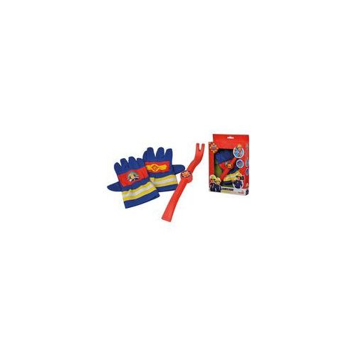 Feuerwehrmann Sam Feuerwehr Handschuhe, Rollenspiel blau/rot