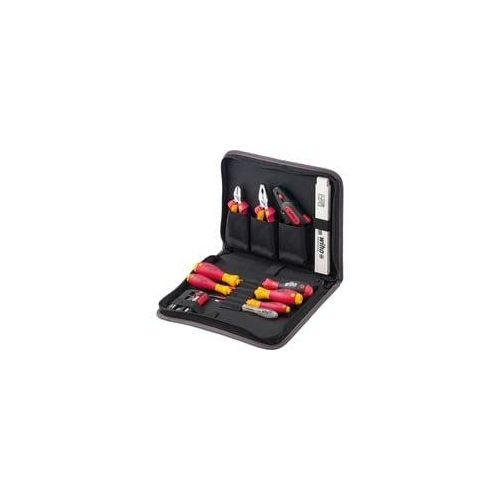 Werkzeug-Set Elektriker rot/gelb, 32-teilig, mit Tasche