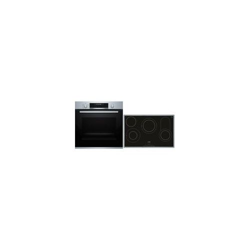 HBD672LS81, Backofen-Set edelstahl/schwarz