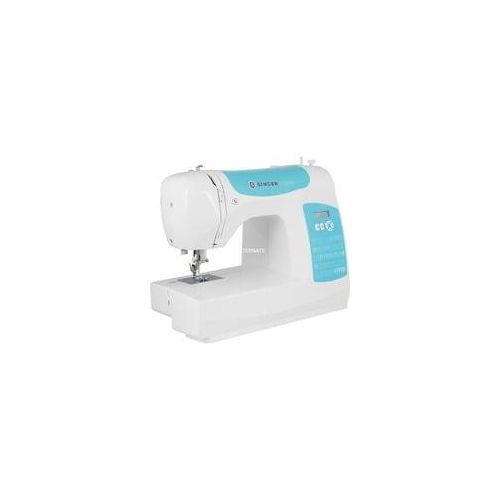 C5205, Nähmaschine weiß/blau