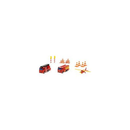 SUPER Geschenkset Feuerwehr, Spielfahrzeug mehrfarbig