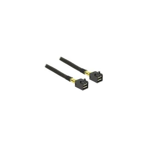 Kabel Mini SAS HD SFF-8643 ></noscript> Mini SAS HD SFF-8643 schwarz, 1 Meter