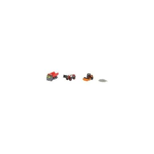 SUPER Geschenkset Straßenbau, Spielfahrzeug