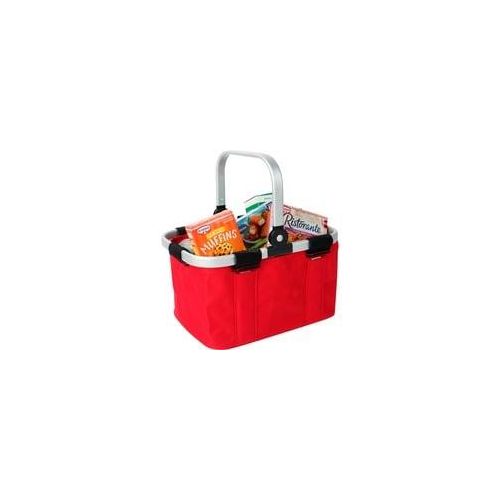 reisenthel Carrybag Mini, gefüllt, Rollenspiel rot/aluminium