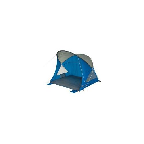 Strandmuschel Sevilla, Zelt blau/grau