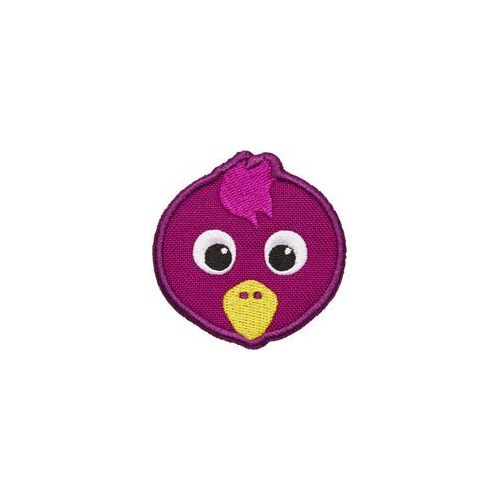 Klett-Badge Vogel, Patch lila