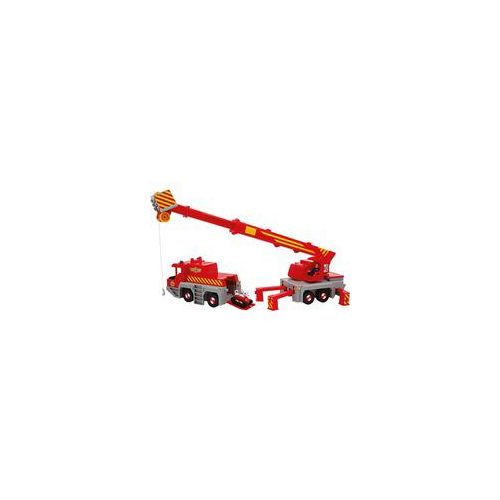 Feuerwehrmann Sam 2-in -1 Rettungskran, Spielfahrzeug rot/gelb