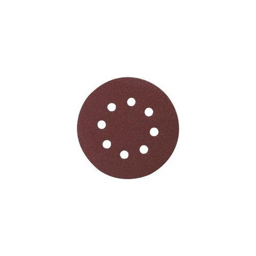 Schleifpapier Klett, Ø 125mm, K80, Schleifblatt 10 Stück, für Exzenterschleifer