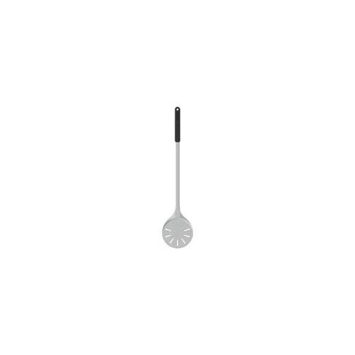 Pizza Wendeschaufel, Grillbesteck silber/schwarz, langer Stiel