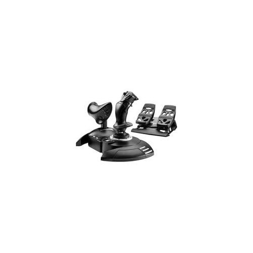 T.Flight Full Kit X, Set schwarz, T.Flight Hotas One + T.Flight TFRP Rudder Pedals