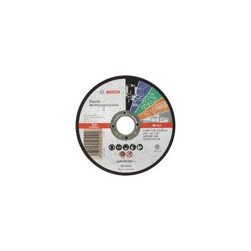 Trennscheibe MultiConstruction - Rapido, Ø 125mm Bohrung 22,23mm, ACS 46 V BF, gerade