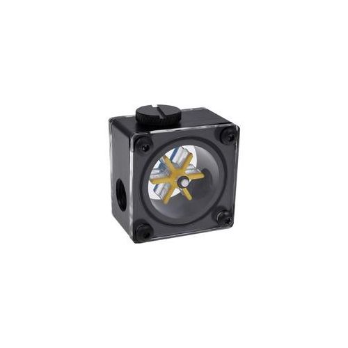 Eisflügel Durchflussanzeiger G1/4 eckig - Acetal schwarz