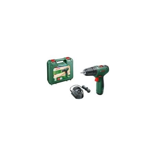 Akku-Bohrschrauber EasyDrill 1200 grün/schwarz, Li-Ionen Akku 1,5Ah, Koffer