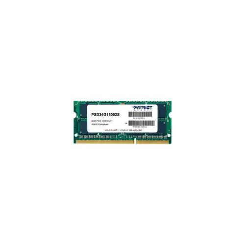SO-DIMM 4 GB DDR3-1600 , Arbeitsspeicher PSD34G16002S, Signature Line