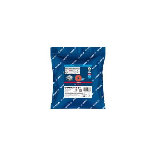 X-LOCK Expert R782 Prisma Ceramic Fiberschleifscheibe, Ø 115mm, K36 25 Stück, Bohrung 22,23mm