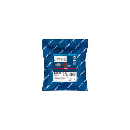 X-LOCK Expert R781 Prisma Ceramic Fiberschleifscheibe, Ø 115mm, K36 25 Stück, Bohrung 22,23mm