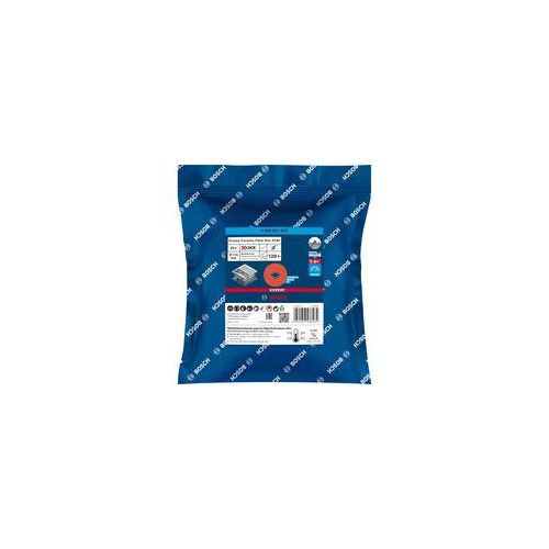 X-LOCK Expert R782 Prisma Ceramic Fiberschleifscheibe, Ø 115mm, K120 25 Stück, Bohrung 22,23mm