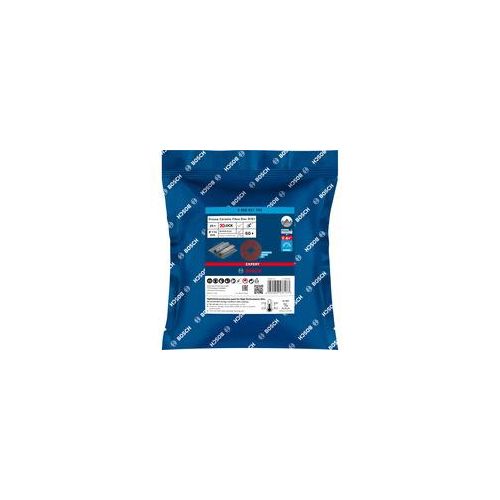 X-LOCK Expert R781 Prisma Ceramic Fiberschleifscheibe, Ø 115mm, K60 25 Stück, Bohrung 22,23mm