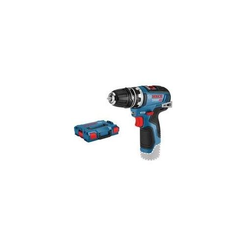 Akku-Bohrschrauber GSR 12V-35 FC Professional solo, 12Volt blau/schwarz, ohne Akku und Ladegerät, mit FlexiClick Bohrfutter, L-BOXX