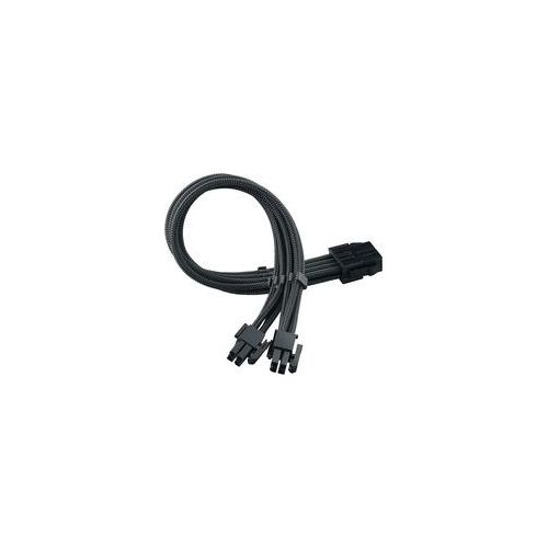 Strom-Verlängerungskabel SST-PP07E-EPS8B schwarz, 30cm