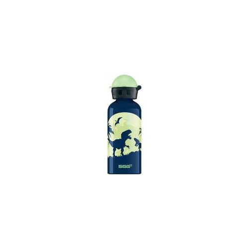KBT Glow Moon Dinos 0,4 Liter, Trinkflasche blau