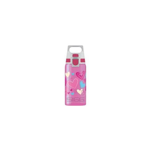 Trinkflasche VIVA ONE Hearts 0,5L pink