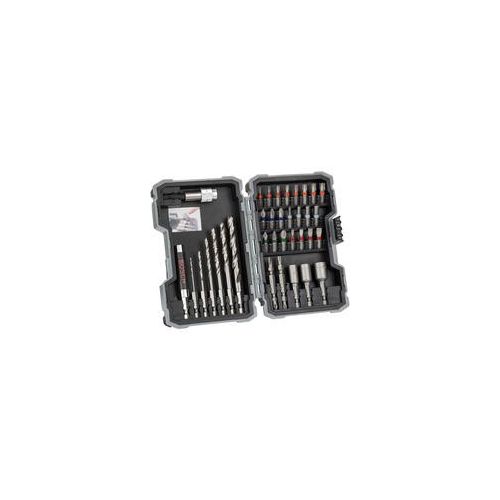 Holzbohrer-und Bit-Set Extra Hard, 35-teilig, Bohrer- & Bit-Satz