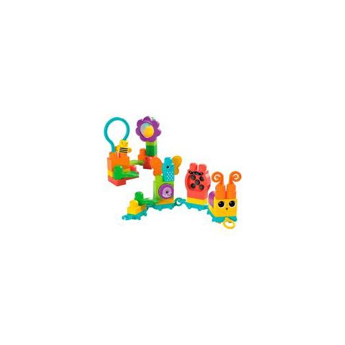 MEGA BLOKS Rollspaß Raupenzug, Konstruktionsspielzeug