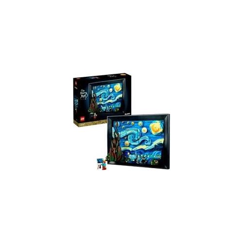 21333 Ideas Vincent van Gogh - Sternennacht, Konstruktionsspielzeug 3D-Nachbildung des Meisterwerks von van Gogh