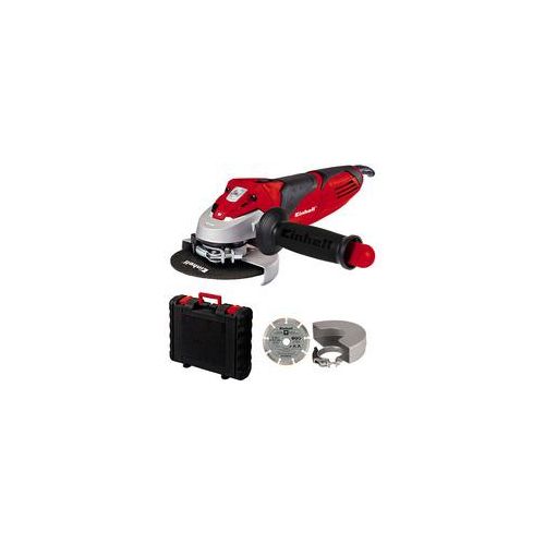 Winkelschleifer TE-AG 125/750 Kit rot/schwarz, 750 Watt, Koffer