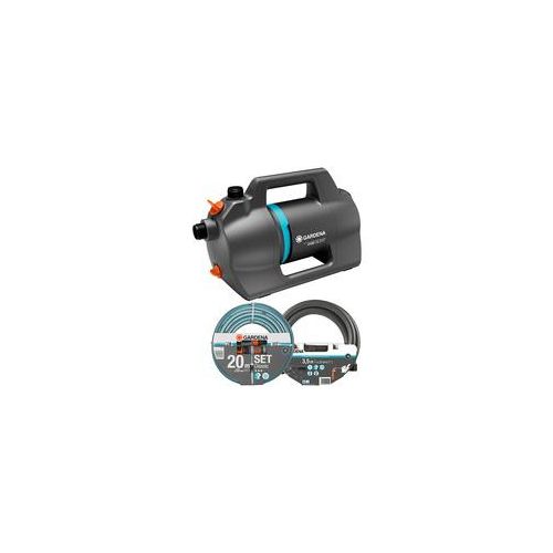 Gartenpumpe 4100 Silent Set dunkelgrau/türkis, 550 Watt, Modell 2023