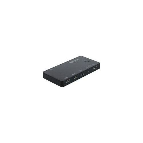 HDMI / USB-C KVM Switch 4K 60 Hz mit USB 2.0, KVM-Switch