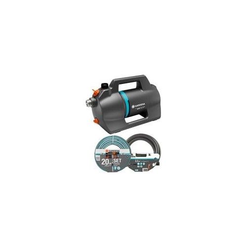 Gartenpumpe 4200 Silent Set dunkelgrau/türkis, 600 Watt, Modell 2023
