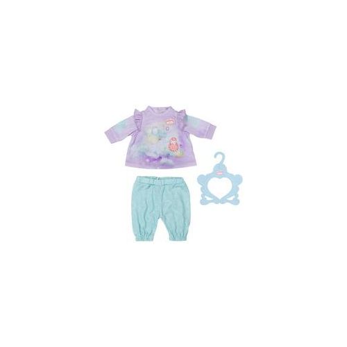 Baby Annabell Sweet Dreams Schlafanzug 43cm, Puppenzubehör Shirt und Hose. Inklusive Kleiderbügel