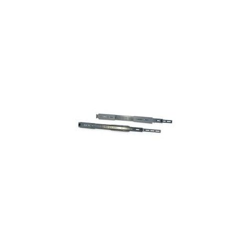 20" Teleskopschienensatz für IPC-Gehäuse, Einbauschienen silber